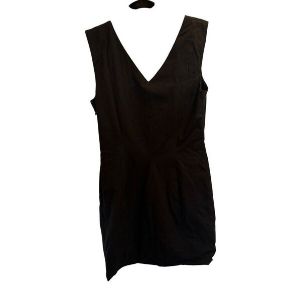 Theory black shift sheath dress size 10 - Picture 2 of 4